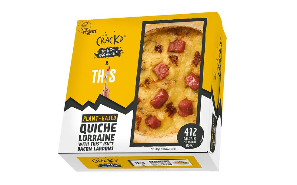 Crackd The No-Egg launches quiche range