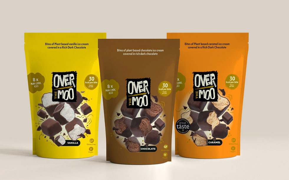 Over The Moo adds chocolate flavour to ice cream bites range