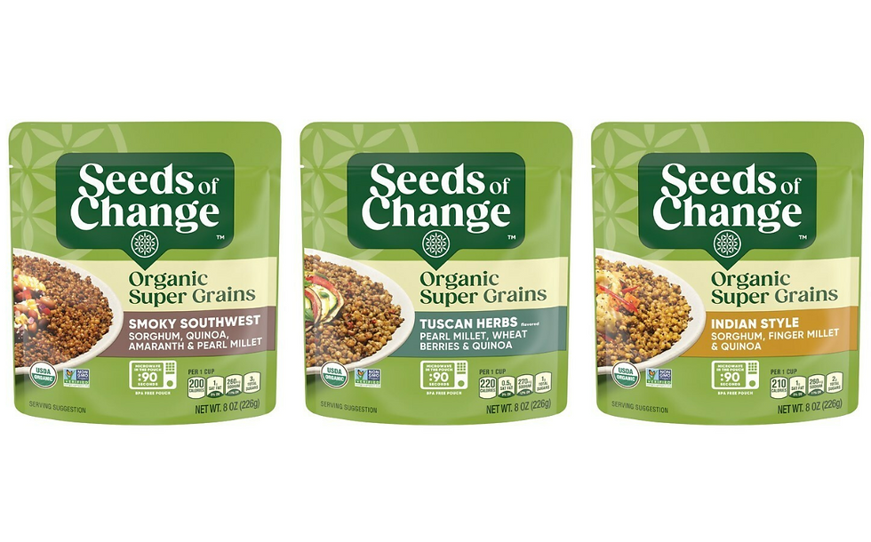 Seeds of Change launches Super Grains