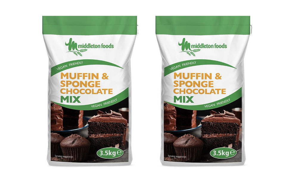 Middleton Foods unveils plant-based chocolate muffin and sponge mix