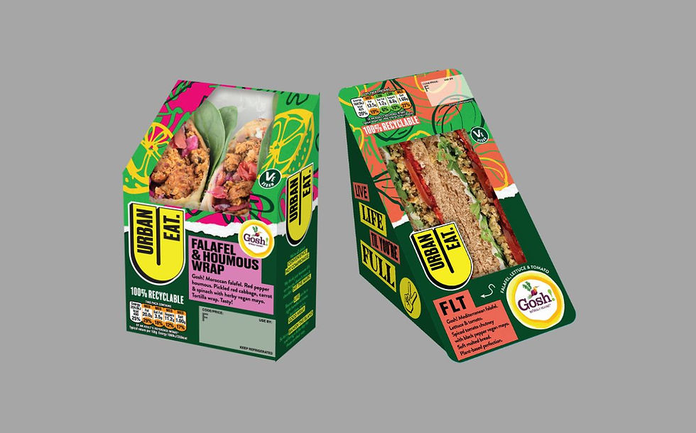 Gosh! and Urban Eat launch plant-based falafel food-to-go options