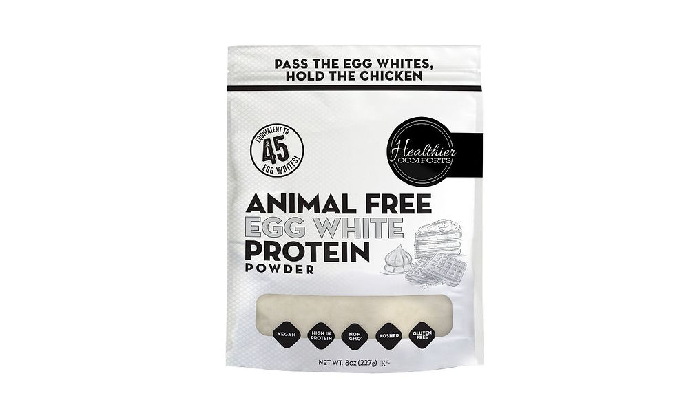 Healthier Comforts launches animal-free egg white powder