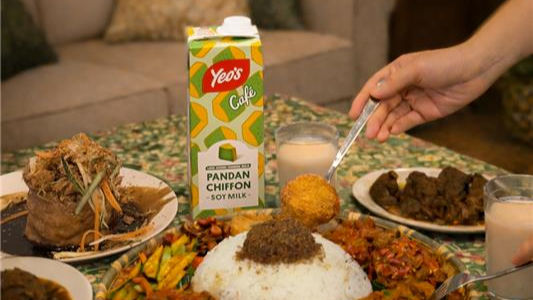 Yeo’s launches Pandan Chiffon Soy Milk 