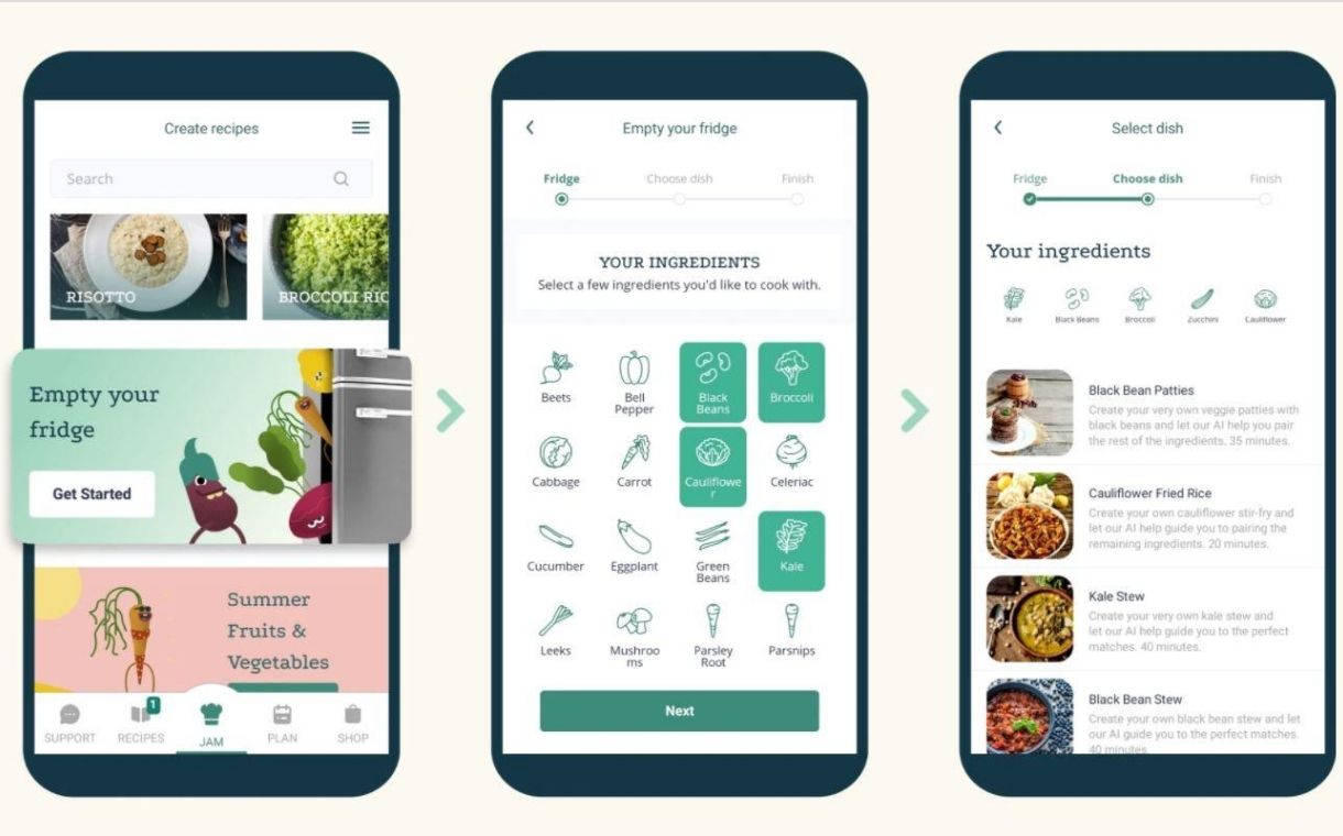 Plant Jammer secures 4m euros in funding for its AI recipe technology