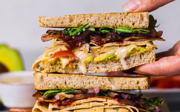 Squeaky Bean unveils plant-based Roast Chicken Flavour Sandwich Slices