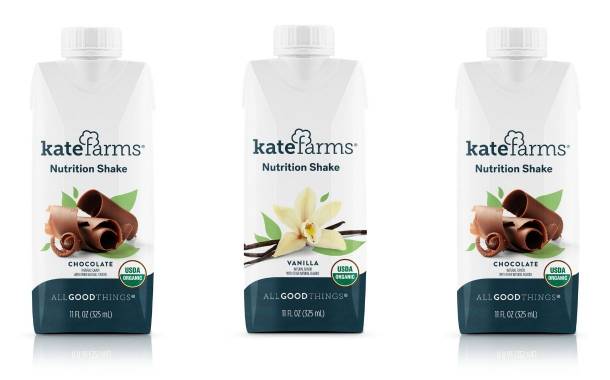Kate Farms unveils plant-based meal replacement shakes
