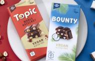 Mars unveils vegan versions of Bounty and Topic chocolate bars