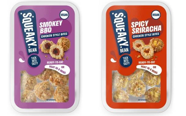 Squeaky Bean launches new on-the-go vegan bites into Sainsbury’s
