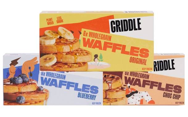 Griddle launches frozen vegan toaster waffles