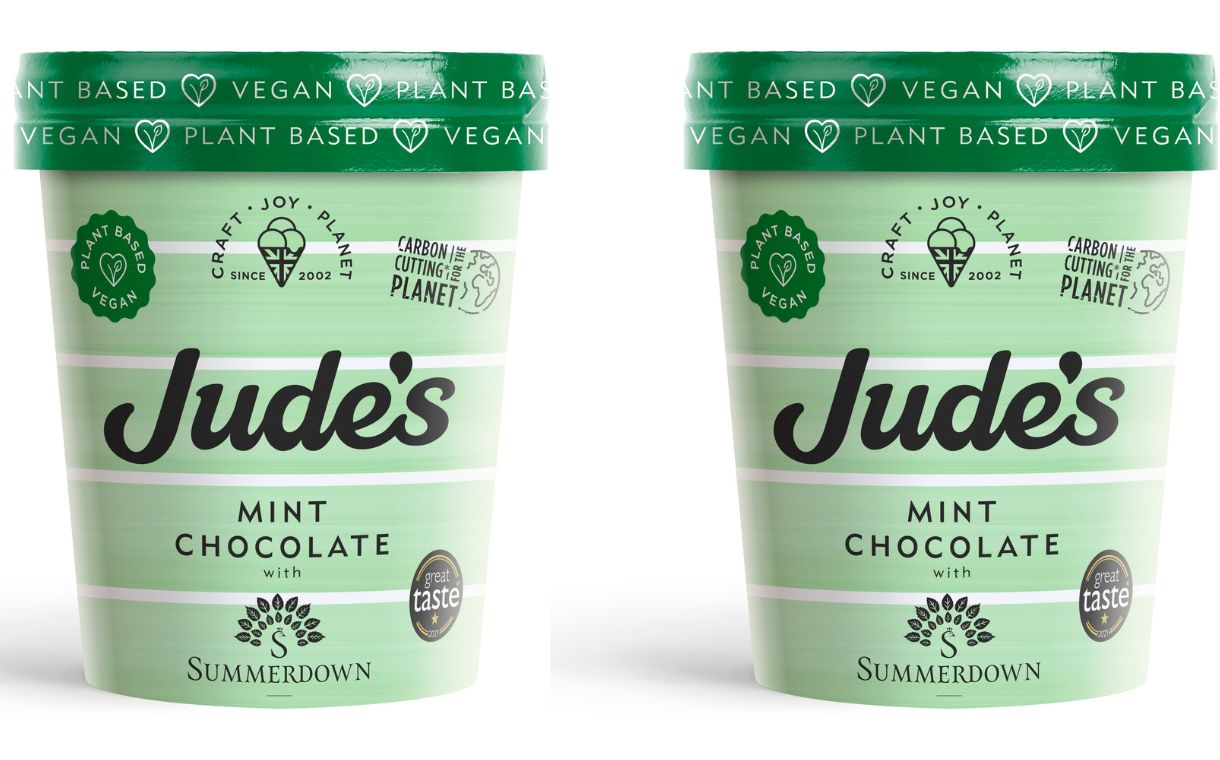 Jude’s teams up with Summerdown on plant-based ice cream