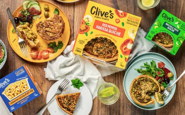 Clive’s Pies delivers new plant-based quiches and pies