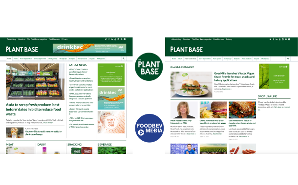 FoodBev Media unveils website dedicated to plant-based news and trends