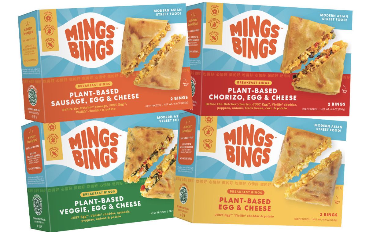 MingsBings and Just Egg launches four new breakfast pockets