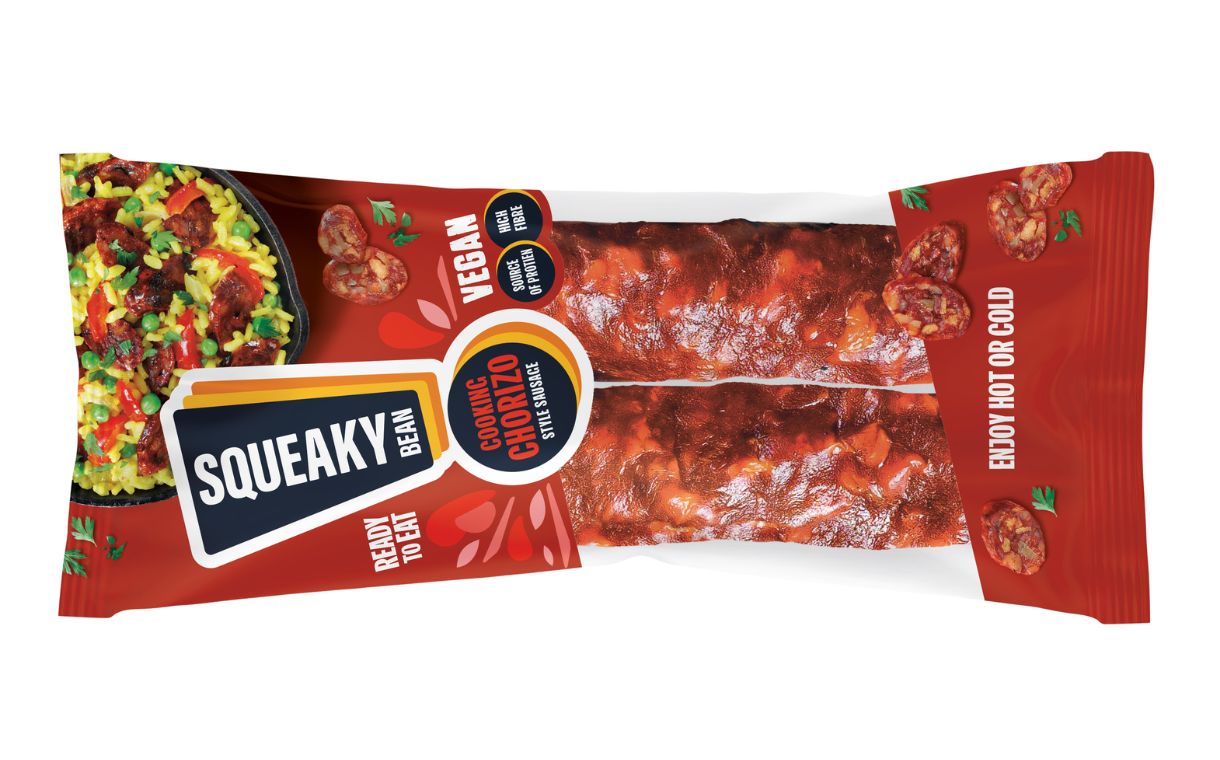 Squeaky Bean launches plant-based chorizo for cooking