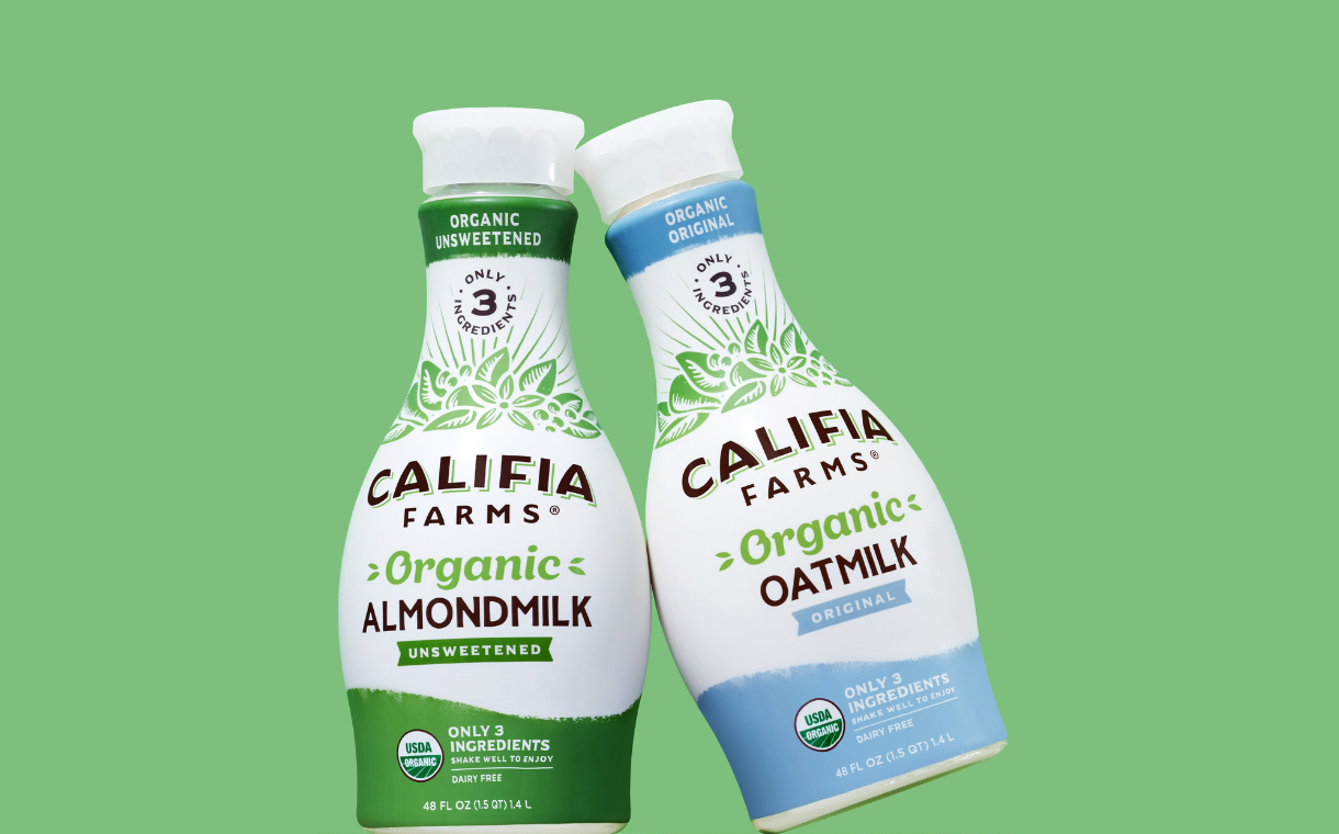 Califia Farms launches new organic milk alternatives