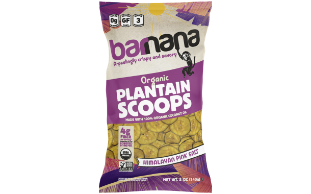 Barnana launches upcycled Organic Plantain Scoops