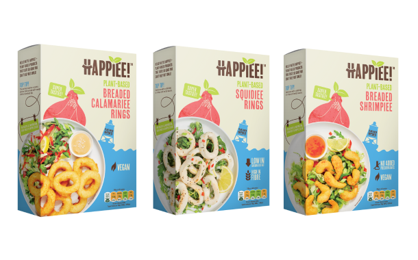 Happiee introduces plant-based seafood range in UK