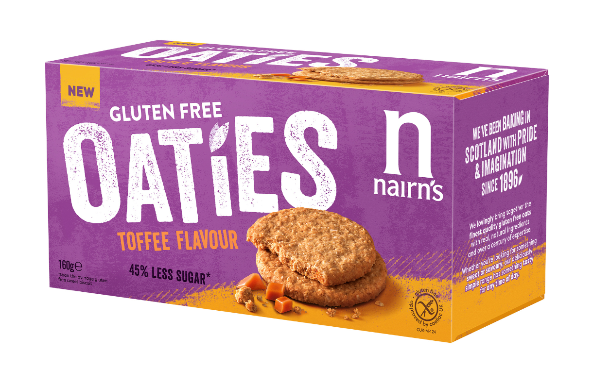 Nairn’s launches Toffee Oaties