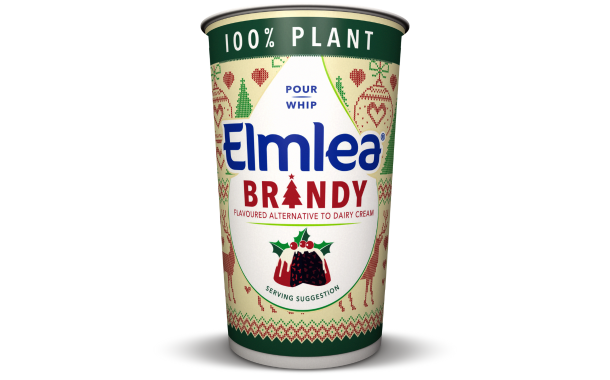 Elmlea launches brandy-flavoured plant-based cream