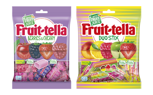 Fruit-tella makes chewy sweets range vegan