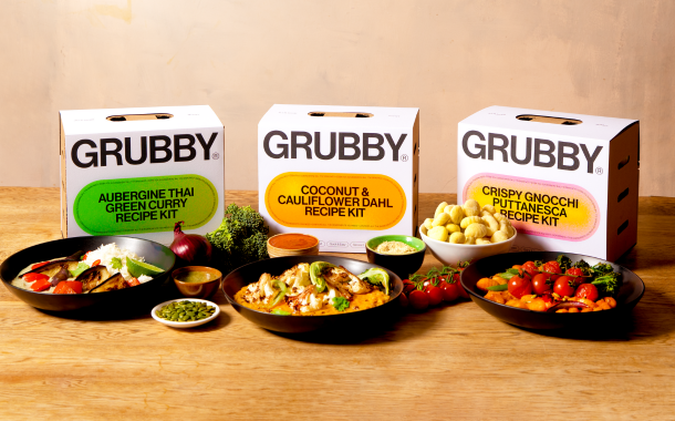Grubby launches new plant-based recipe kits into retail
