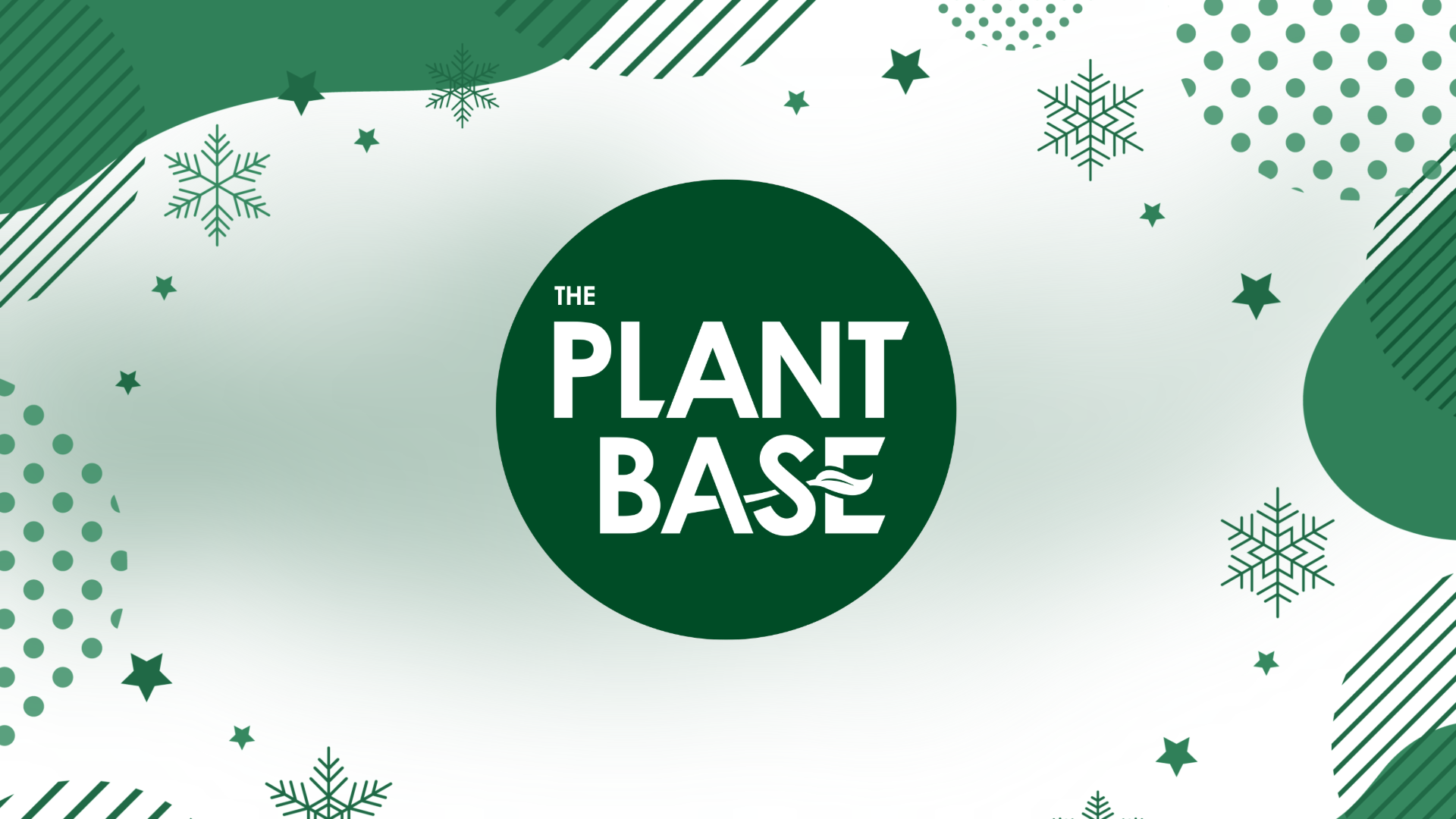 Happy holidays from The Plant Base!