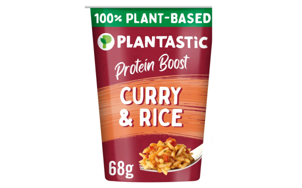 Plantastic introduces protein-boosted curry snack pot